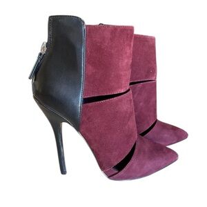 Steve Madden shoes size 6.5 burgundy red stiletto shoes heels STUNNING ❤️